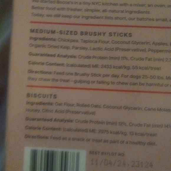 Bocce's Bakery All-Natural, Seasonal, 12 Day Advent Calendar for Dogs with Wheat - Picture 15 of 16